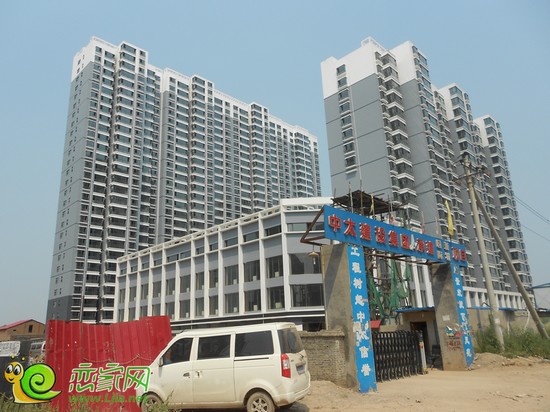 瑞德苑項(xiàng)目工程實(shí)景圖（2013.8.22）
