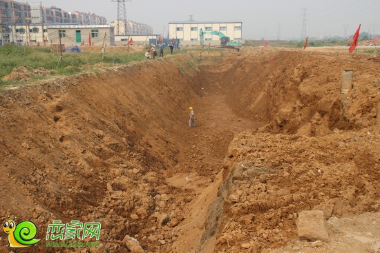 盛瑞華庭工地施工現(xiàn)場(chǎng)（2013.8.25）