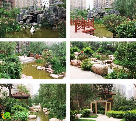 阿爾卡迪亞碧水灣園林實(shí)景