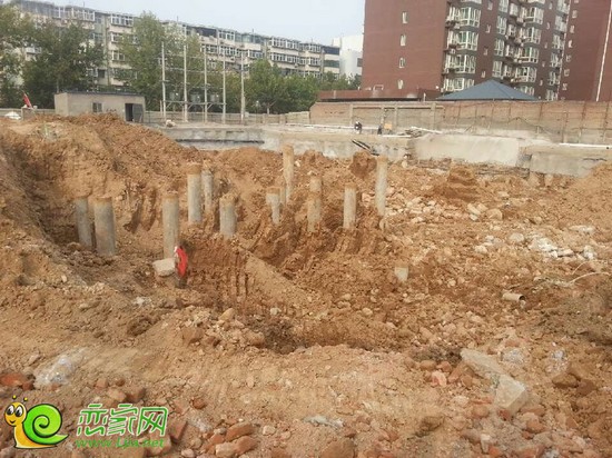 名仕公館項(xiàng)目工程實(shí)景圖（2013.9.12）