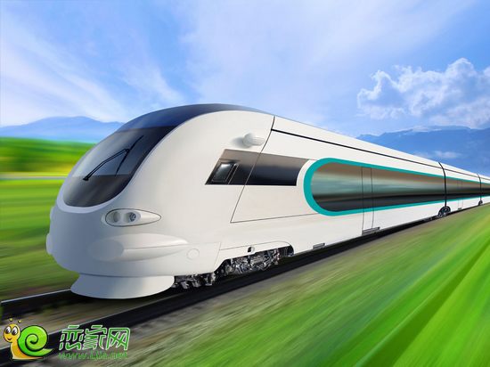 高鐵列車效果圖