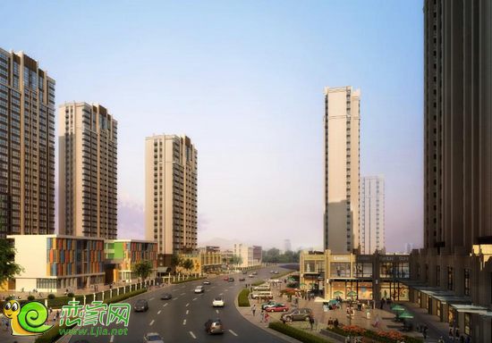 美的城街景效果圖