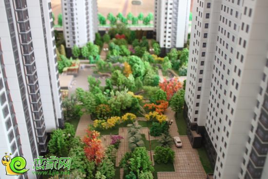 左岸楓橋園林沙盤圖