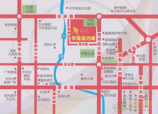 華浩活力城區(qū)位圖