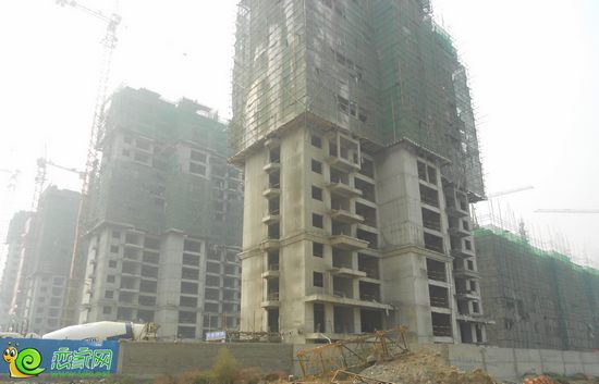 楓景華庭項目工程實景圖（2013.10.24）