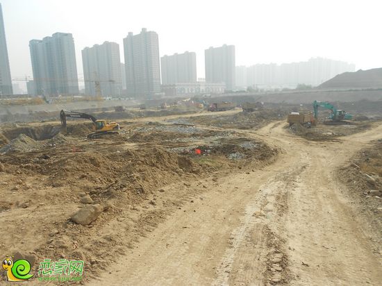 聯(lián)邦御景江山南區(qū)工程實(shí)景圖（2013.11.5）