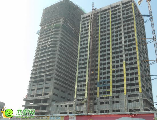 陽光三龍商業(yè)廣場工程實景圖（2013.11.7）
