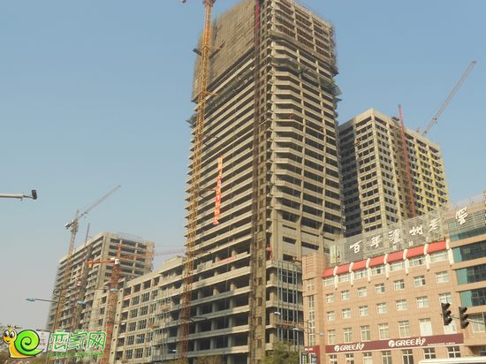 陽光三龍商業(yè)廣場工程實景圖（2013.11.19）