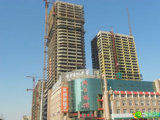 陽(yáng)光三龍商業(yè)廣場(chǎng)實(shí)景圖（2013.11.28）