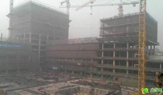 友誼時代廣場項目工程實景圖（2013.12.24）