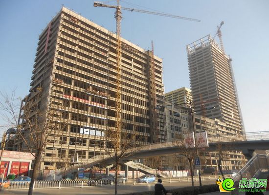 陽光三龍商業(yè)廣場(chǎng)實(shí)景圖（2013.12.31）