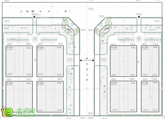 建設(shè)工程設(shè)計方案總平面圖