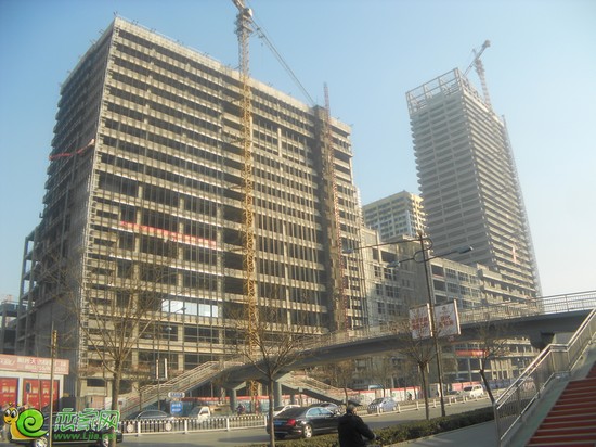 陽光三龍商業(yè)廣場工程實(shí)景圖（2014.1.24）