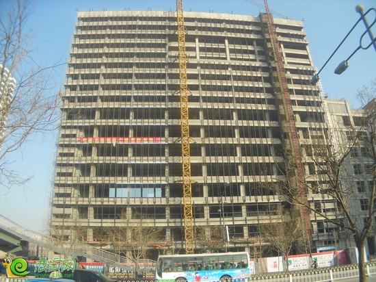 陽光三龍商業(yè)廣場工程實(shí)景圖（2014.1.24）
