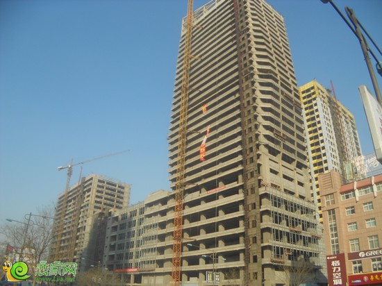 陽光三龍商業(yè)廣場工程實(shí)景圖（2014.1.24）