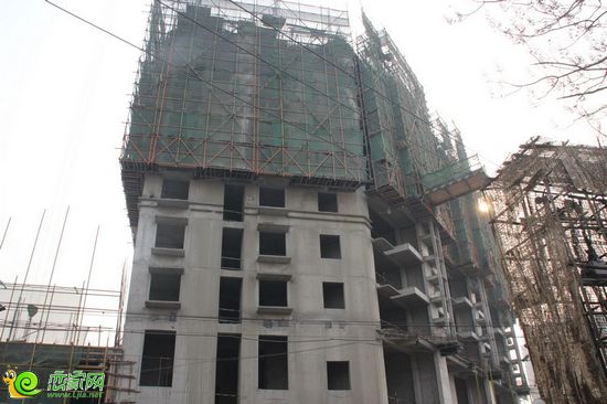 陽光水岸項目工程實(shí)景圖（2014.2.19）