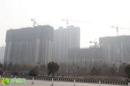 現(xiàn)代頤和苑項目工程實景圖（2014.2.23）