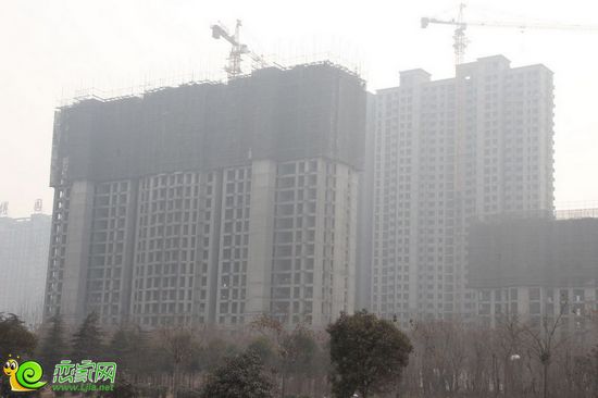 現(xiàn)代頤和苑項目工程實景圖（2014.2.23）