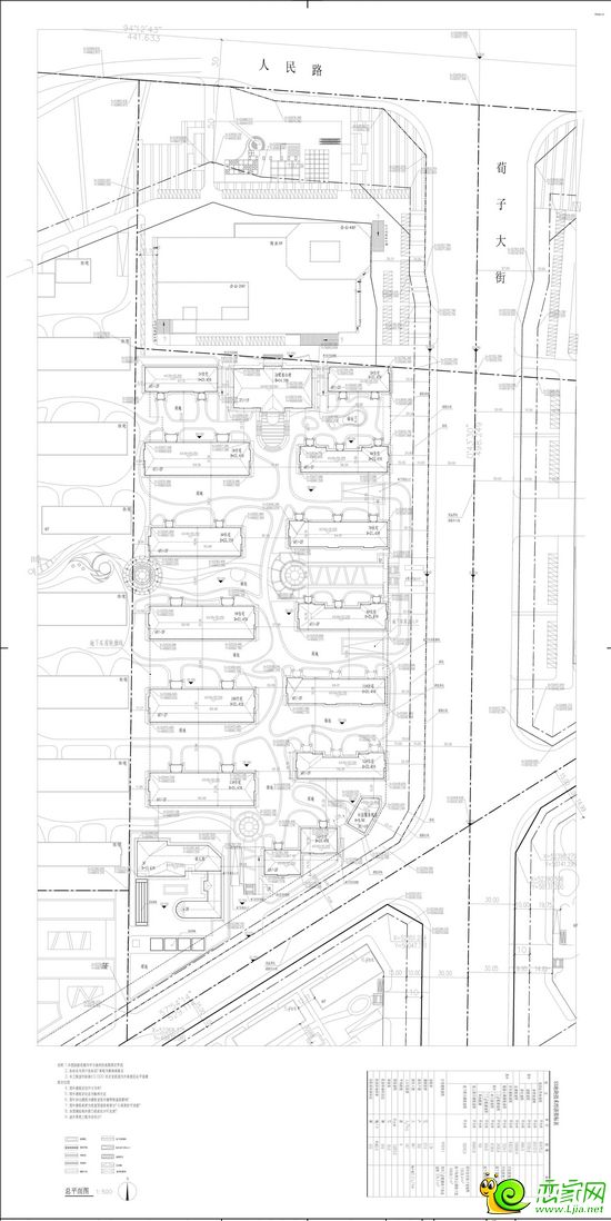 建設工程設計方案總平面圖