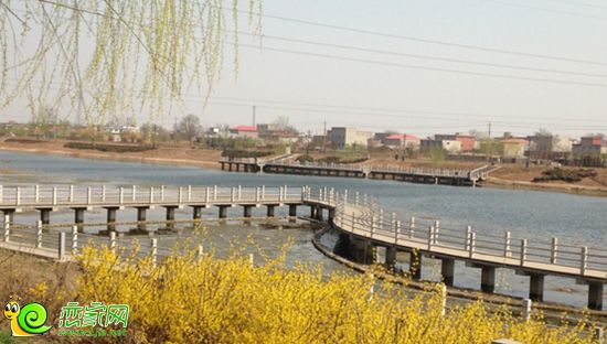 支漳河水景