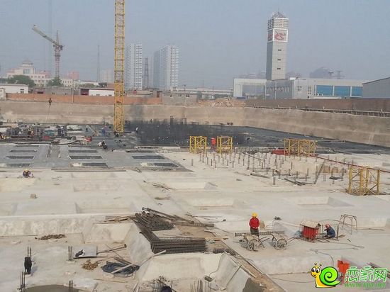 玉如意地基建設(shè)完成（2014.4.11）