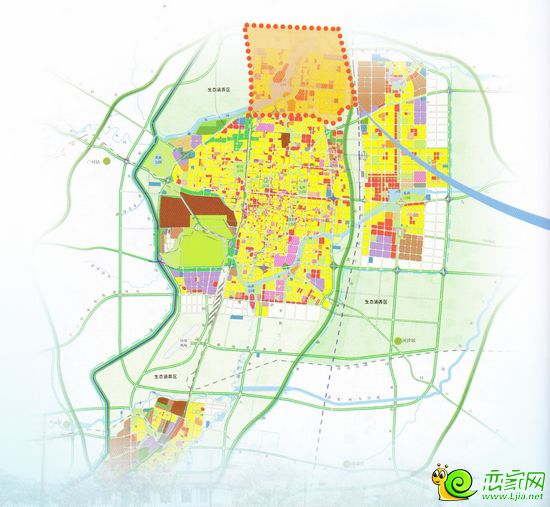 北區(qū)推介地塊示意圖