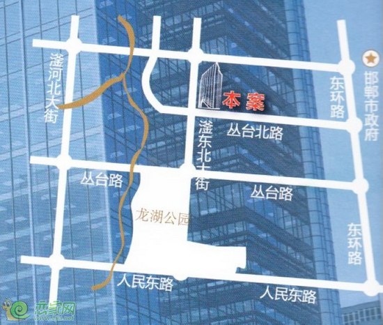 國際金融大廈區(qū)位圖