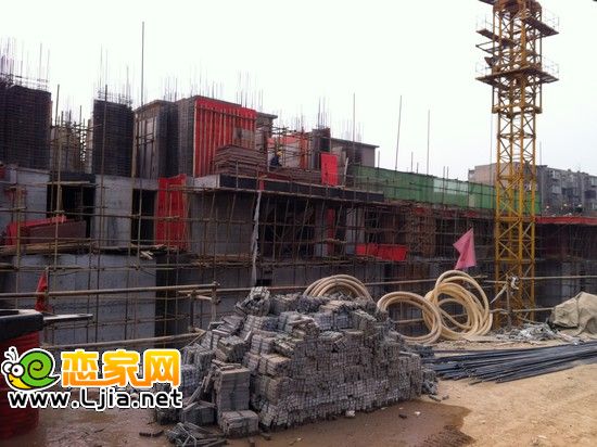 卓昱大廈工程進度（1、3#住宅）