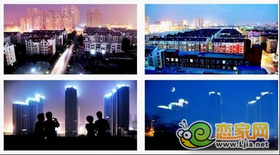 仁和小區(qū)夜景