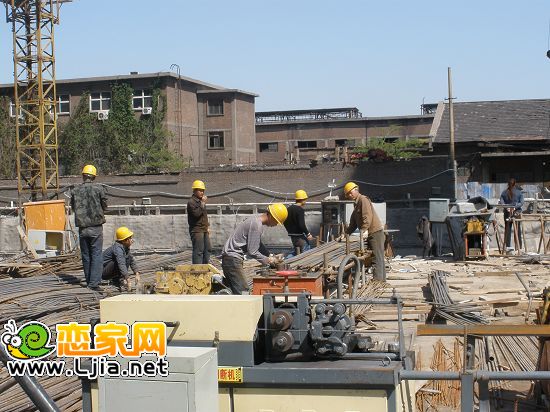 卓昱北苑工地 實(shí)拍圖
