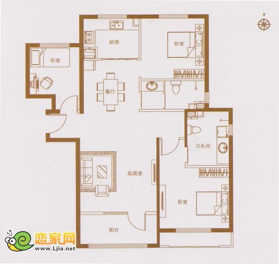 安聯(lián)德國印象戶型圖