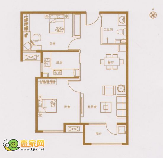 安聯(lián)德國印象戶型圖