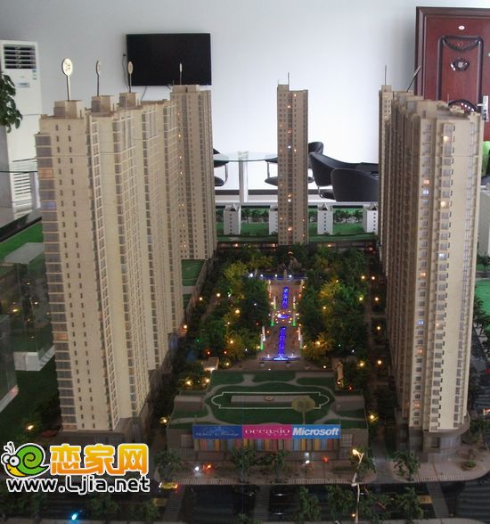 金世紀(jì)新城沙盤規(guī)劃