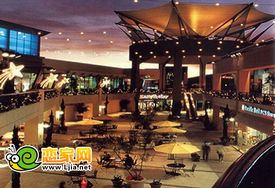 名仕公館內部商業(yè)街景觀