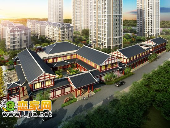 趙都華府京味兒四合院高級會所效果圖