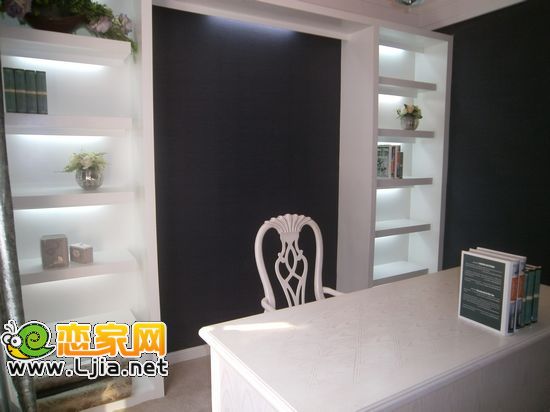 寶盛花語城樣板間的書房