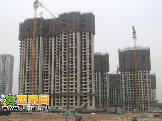 錦繡江南拔地而起的高樓（2012.10.23）