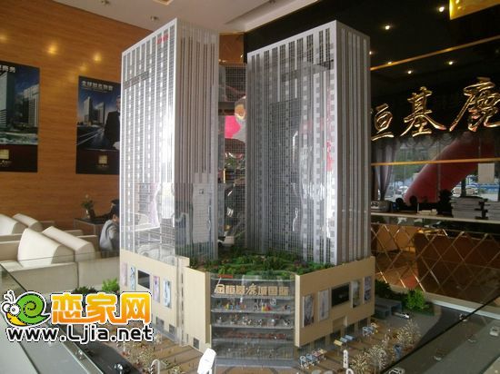 鹿城國際沙盤效果圖