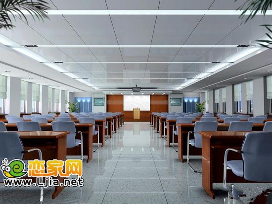 鹿城國際精裝會議室效果圖