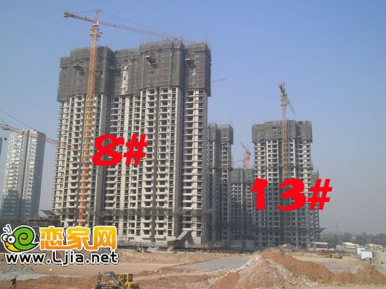 錦繡江南的一期幾棟樓（2012.11.02）