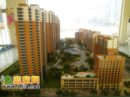 城市西景沙盤規(guī)劃