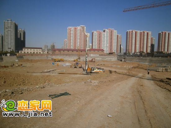 金色漫城項目工地