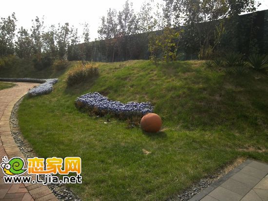 寶盛花語城售樓部內(nèi)景觀