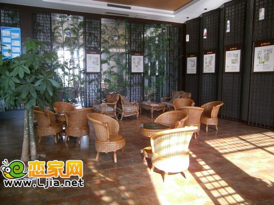 錦繡江南園林風(fēng)味的談客席