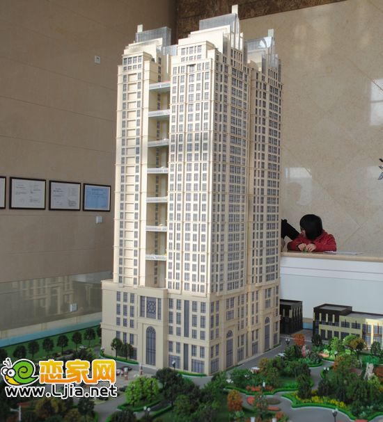 江泉大廈沙盤效果圖