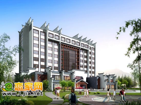 水岸春天會(huì)所效果圖