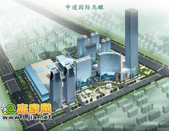 中道國際鳥瞰圖