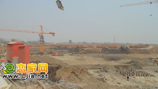 萬浩錦河灣工程進(jìn)度（2013.04.18）