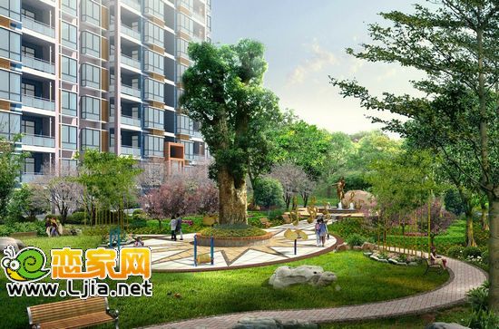 北海景園園林景觀效果圖