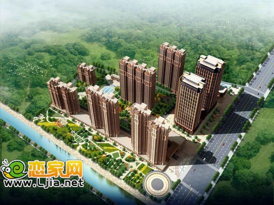 卓冠美景城鳥瞰圖